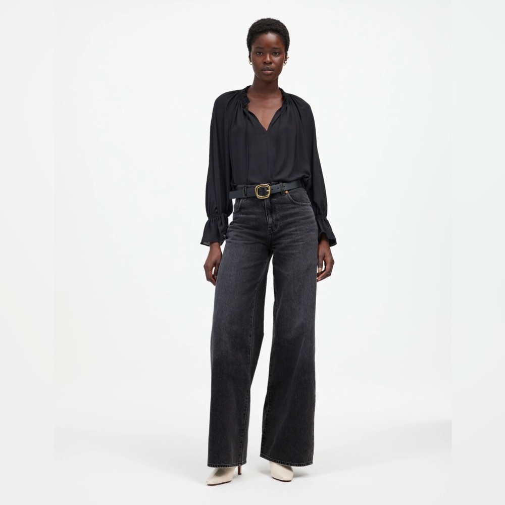 Madewell Superwide-Leg Jeans in Kingswood Wash